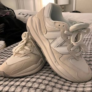 New Balance 57/40- All white Womens Size 8